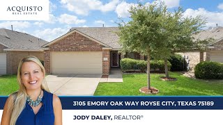 3105 Emory Oak Way Royse City, Texas 75189 | Jody Daley, REALTOR®