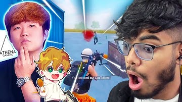 Top Moments Of Best Korean Player Athena Gaming Before Leaving PUBGM/ BGMI