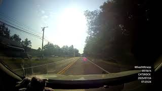 Crazy Driver
So I was just pulling onto Rte 20 from Rte 66 this morning. This is a 55 mph road so I was trying to get up to speed quickly - then this driver comes blasting by on a no passing zone nearly crashing into the oncoming car. Then at the end of the video you see him pass a school bus on a blind corner! Crazy Driver