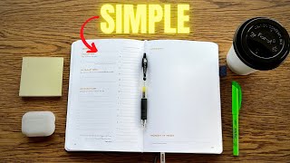 The Journal That Actually Helps You Finish Something