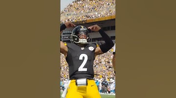 Justin Fields Touchdown Celly 🙌 #steelers #nfl #shorts