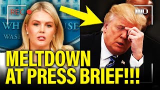 PANICKED White House has MELTDOWN at Press Brief
