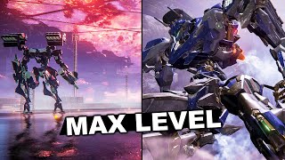 Armored Core 6 - MAX OS LEVEL Vs Bosses Gameplay (NO DAMAGE) 4K PS5