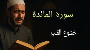 "سورة المائدة بصوت علاء عقل | تلاوة خاشعة تهز القلوب وتدمع لها العيون