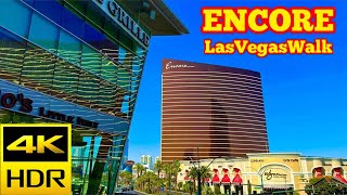 Encore Las Vegas Indoor Walk • June 2025 (4K HDR)