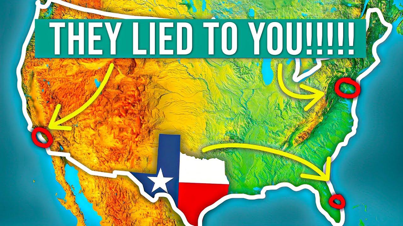 50 MIND-BLOWING US Geography Facts - YouTube