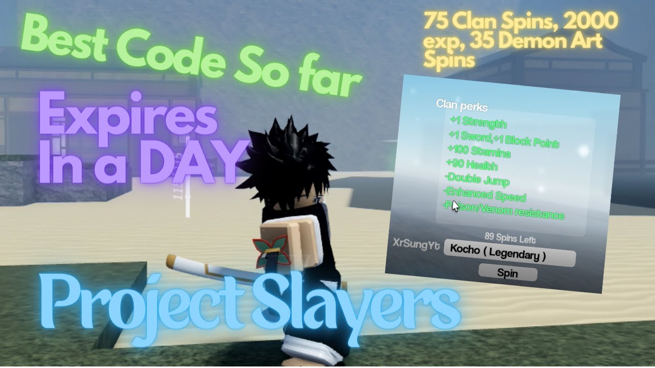 Project Slayer Clãs (todos os buffs) 