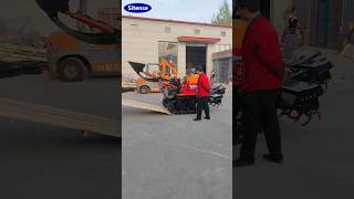 Super Little Crawler Tractor Cultivator with Loader #rotarytiller #tractor #minitractor #cultivator