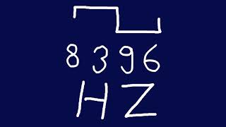 8396 hz square