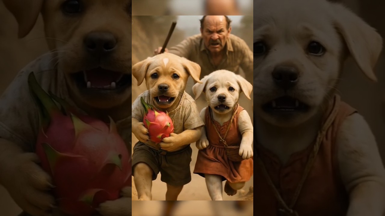 Poor Puppy Wanted Dragon Fruit 🍉🐶 | Bullied But Then THIS Happened! 😱💔