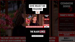 THE VIEW HOST SUNNY HOSTIN DEFENDS BLM RIOTS #viral #foryou #breakingnews #shorts