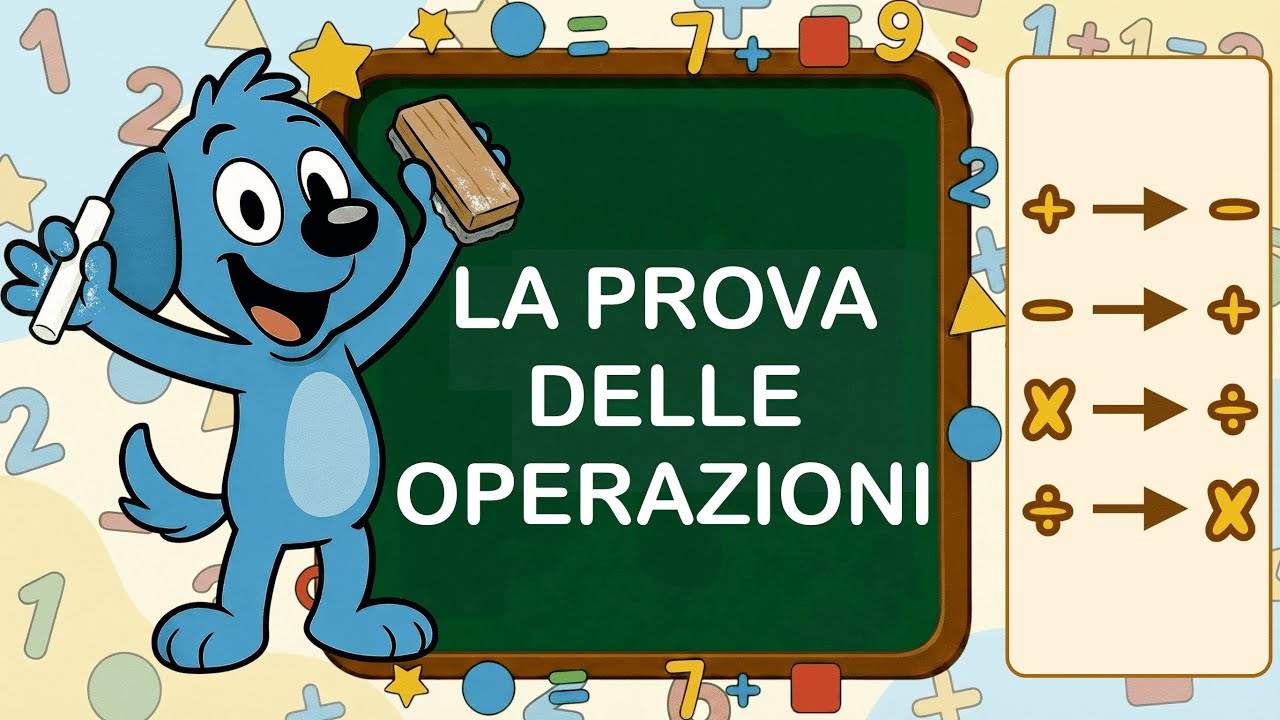 La prova delle operazioni per bambini – Scuola primaria | Totù spiega facile