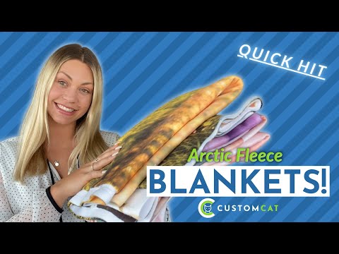 Arctic Fleece Blankets - CustomCat Quick Hits!