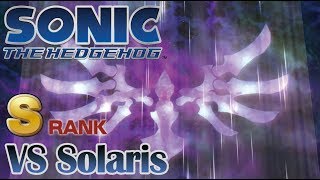 Sonic the Hedgehog 2006 (Xenia) - [Last Story] VS Solaris (S Rank)