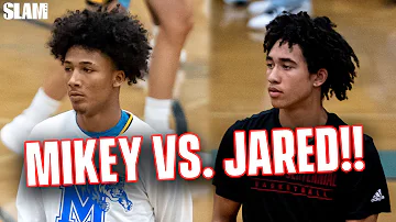 Mikey Williams vs. Jared McCain was SOLD OUT!!! 🔥 San Ysidro vs. State Champs Centennial!!