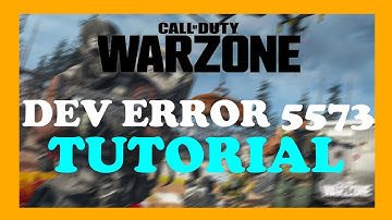Warzone - How to Fix Dev Error 5573 - TUTORIAL | 2022