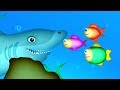 THREE LITTLE FISHES Nursery Rhymes TV Cute Baby Toddler