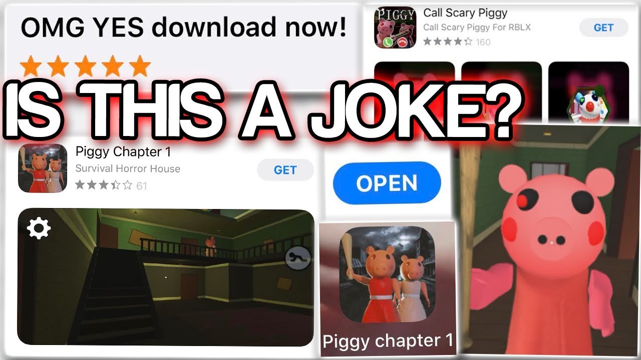 Roblox Piggy Is Now A Mobile Game App Store Youtube - delete the roblox app on store