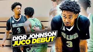 Dior Johnson Makes His JUCO Debut... Drops 25 Points In Scrimmage!