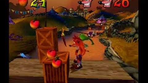 Crash Bandicoot: Warped (PS1): Gee Whiz- Crystal & Gem (Game Walkthrough)