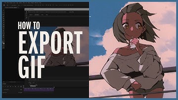 How to export animated GIF