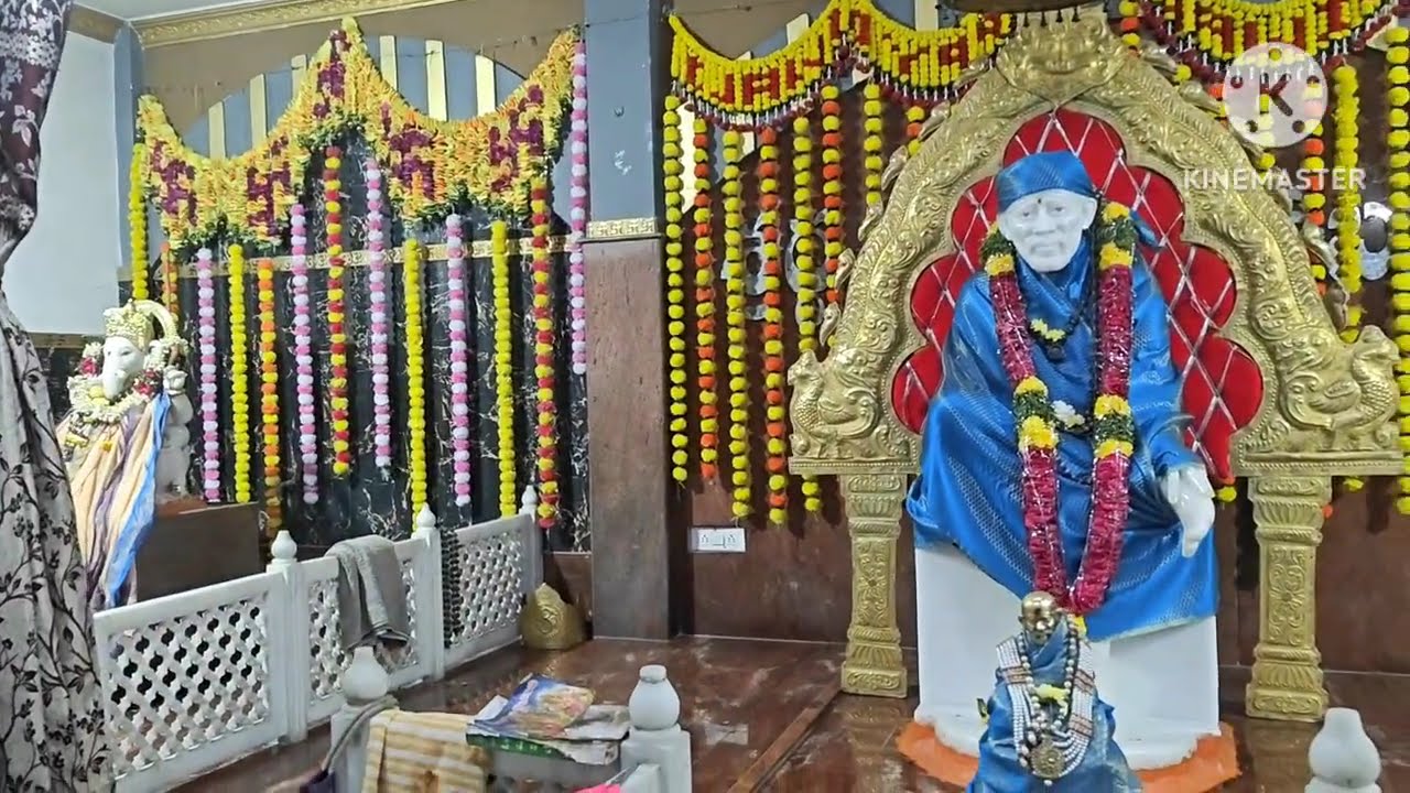 LIVE 🔴 Sai Baba Temple Darshan | Laxmi Nagar Colony, Miyapur 🙏 Powerful Sai Blessings