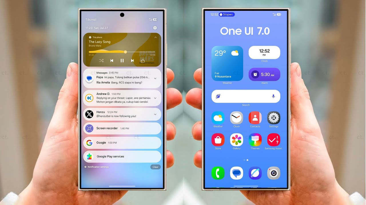 Samsung One UI 7.0 Android 15 - HERE WE GO! - YouTube