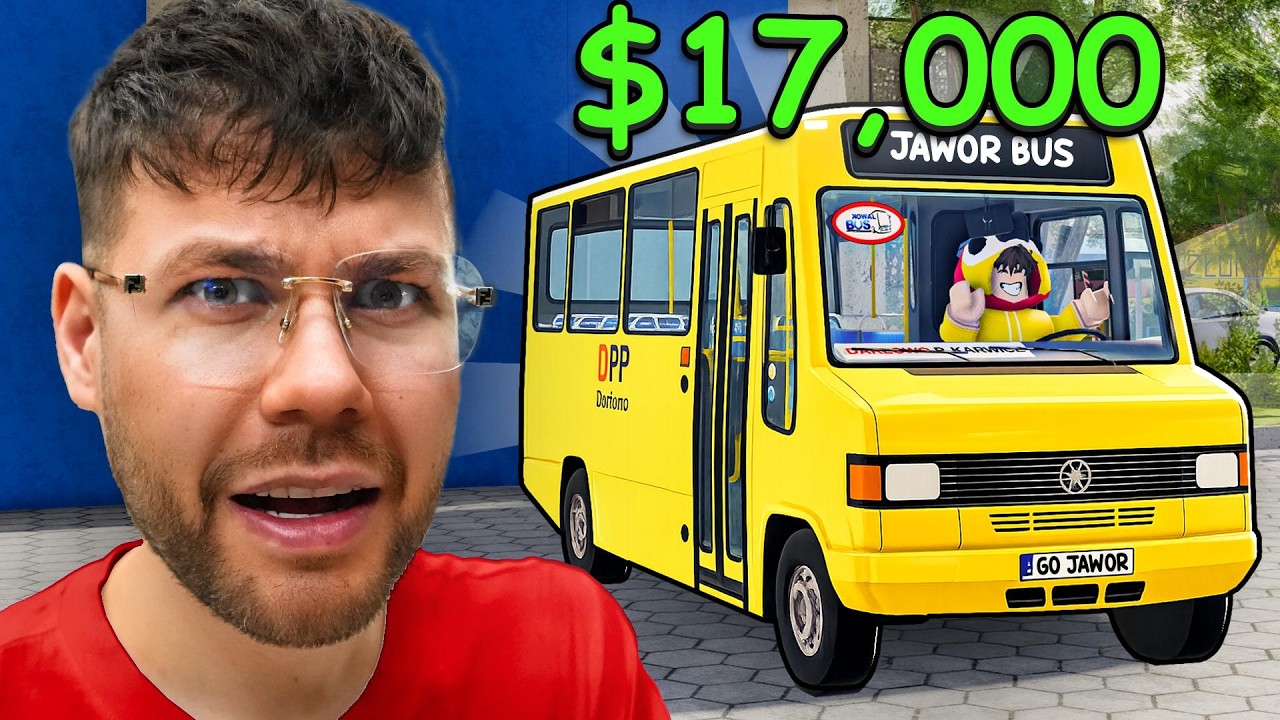 KUPIŁEM AUTOBUS I ZOSTAŁEM KRÓLEM POLSKIEJ WSI! *Roblox Polish Car Driving*