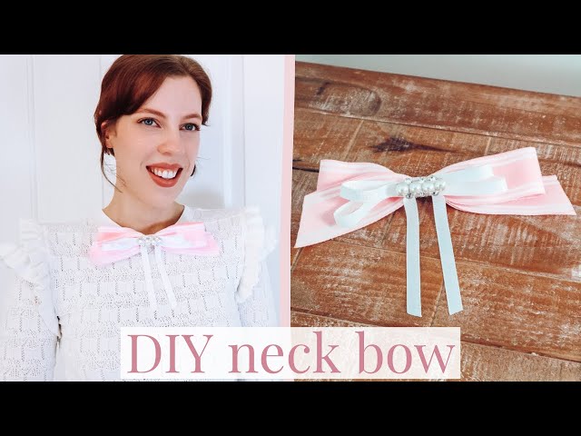 diy gucci-inspired bow tie
