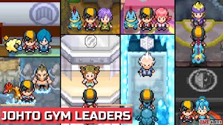 Pokémon HeartGold \& SoulSilver All JOHTO GYM Leader Battles