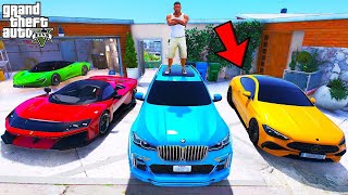 Franklin Collecting God Supercars In GTA 5 | SHINCHAN and CHOP