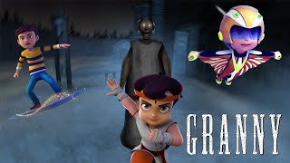 Granny vs Rudra & Vir the robot boy & Bheem