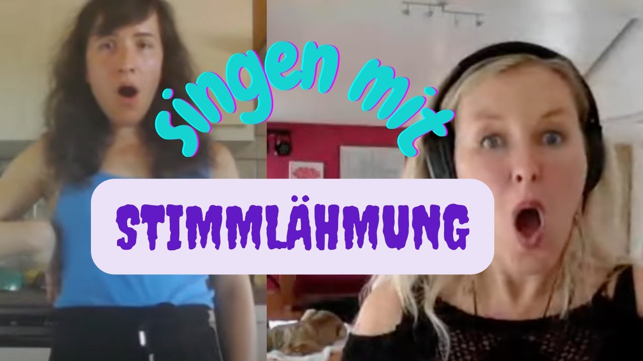 Singen mit Stimmlähmung  (schonende Stimmübungen)