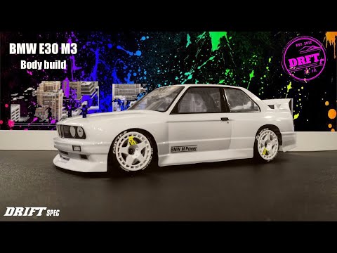 Building an RC Body - HPI BMW E30 M3 - Drift Body