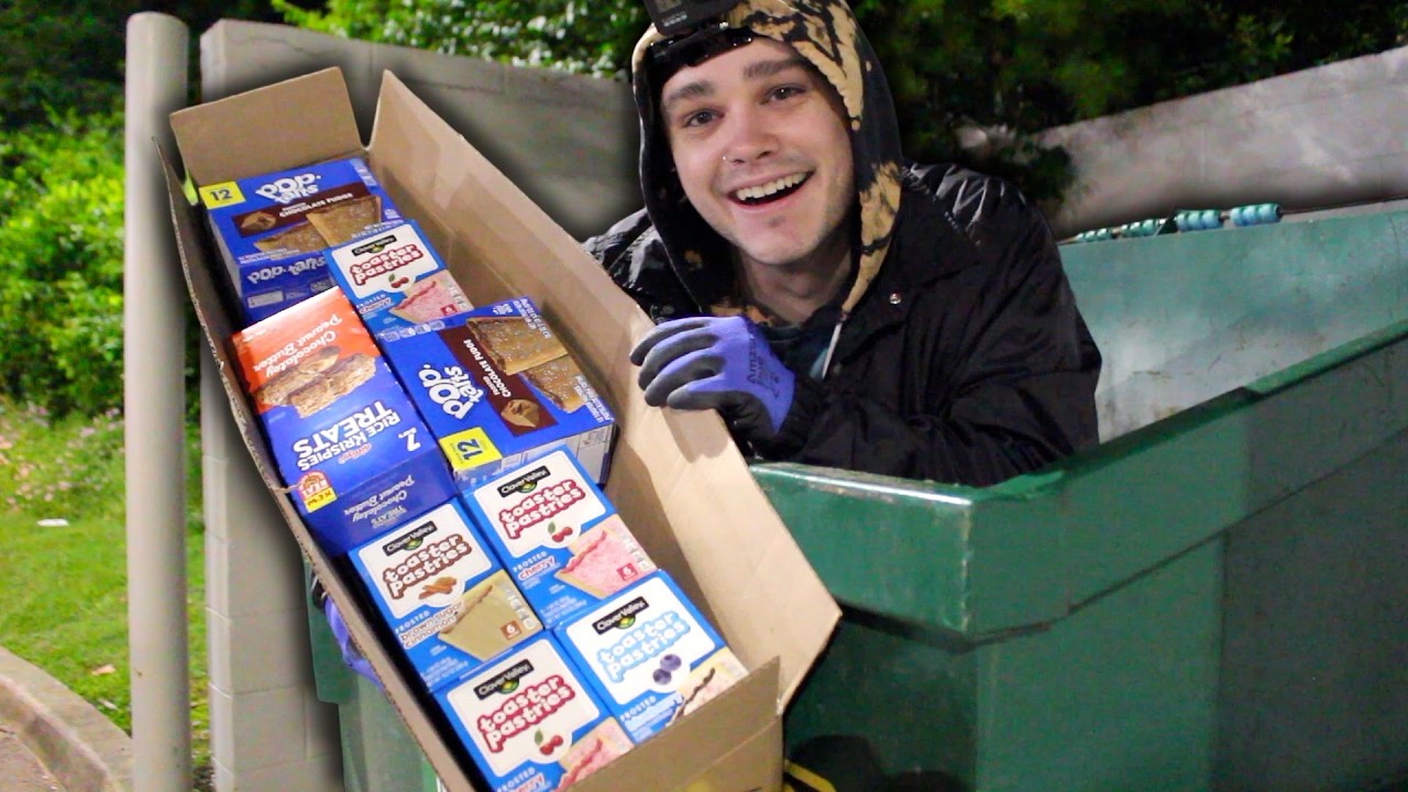 I Found the Pop Tarts Goldmine While Dumpster Diving