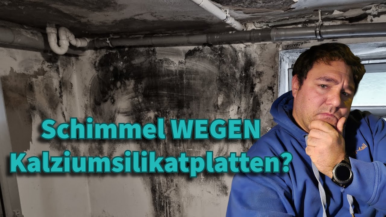 Schimmel wegen Kalziumsilikatplatten? 🤔