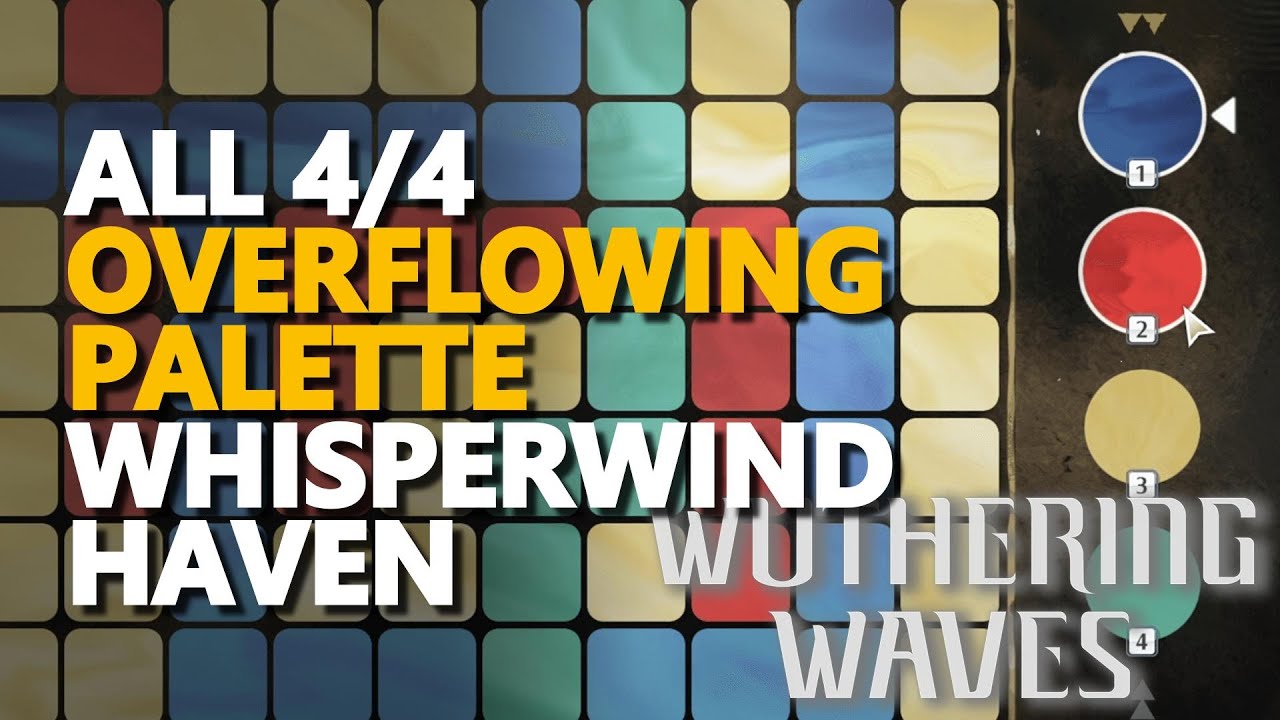 All Whisperwind Haven Overflowing Palette Wuthering Waves