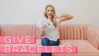 Spreading Happiness - one Cutie Bracelet at a time (teaching our kids to give)