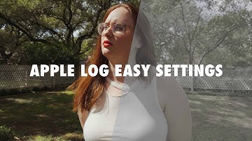 How To EASILY Film In Apple Log With The iPhone 15 Pro