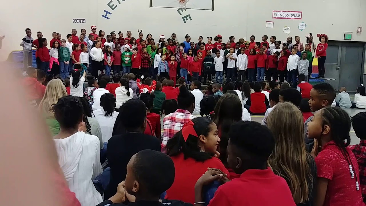 Partee School Georgia Snellville winter Wonderland concert - YouTube