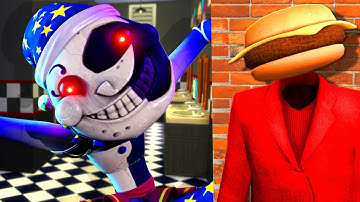 SCARY Hide and Seek in the FNAF Pizzeria in Gmod! (Garry