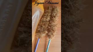 DIY Making Bottle Cleaning Brush Using Coconut Fiber