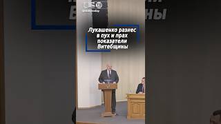 Доходы растут, производство падает. Лукашенко о странной экономике Витебской области