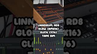 The LinnDrum loves vintage effects #shorts #LinnDrum