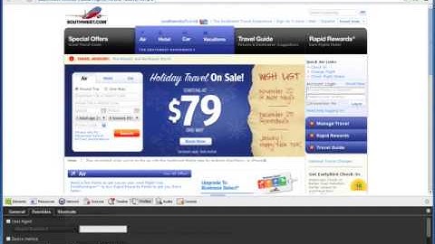 User-Agent Switcher example for Chrome