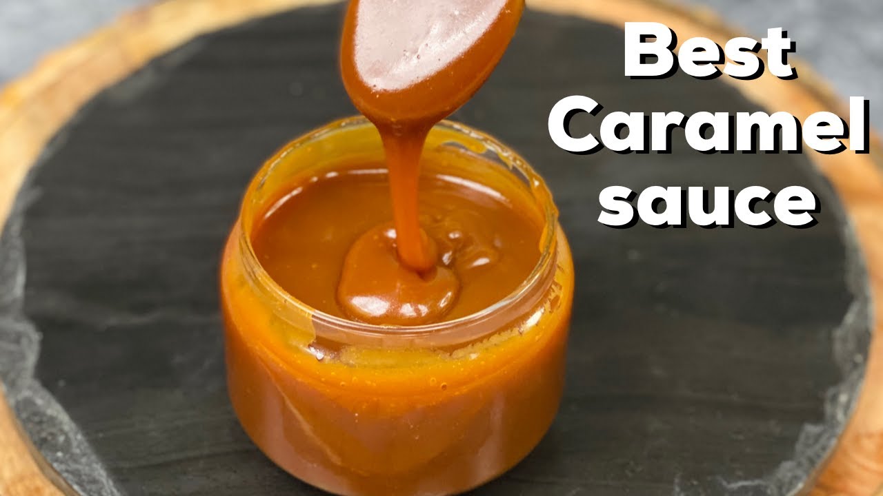 BEST CARAMEL SAUCE | How To Make Salted Caramel Sauce | Flavourful Food