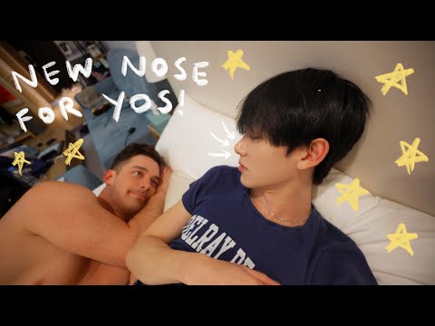 My husband got plastic surgery in Korea omg...