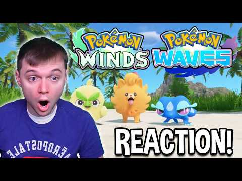 Pokemon Winds and Waves Pokemon Day REACTION!