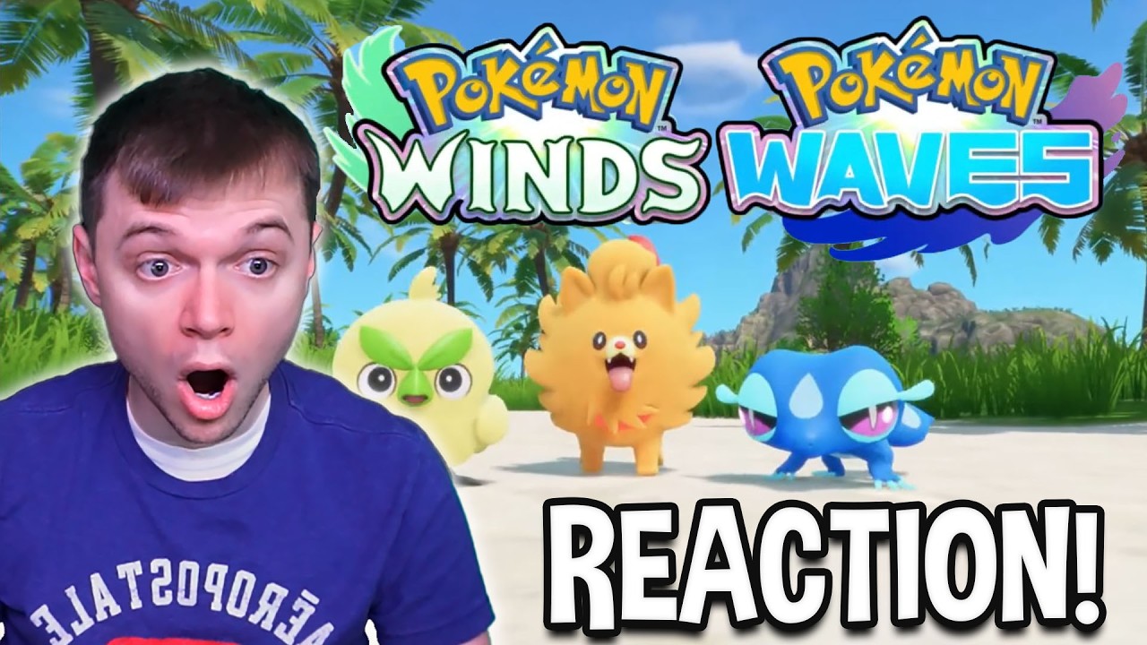Pokemon Winds and Waves Pokemon Day REACTION!
