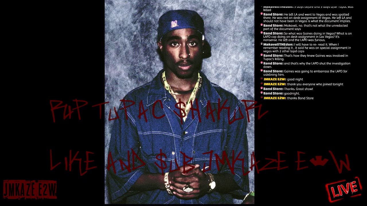 JMKAZE E2W Tupac Shakur, City of Lies